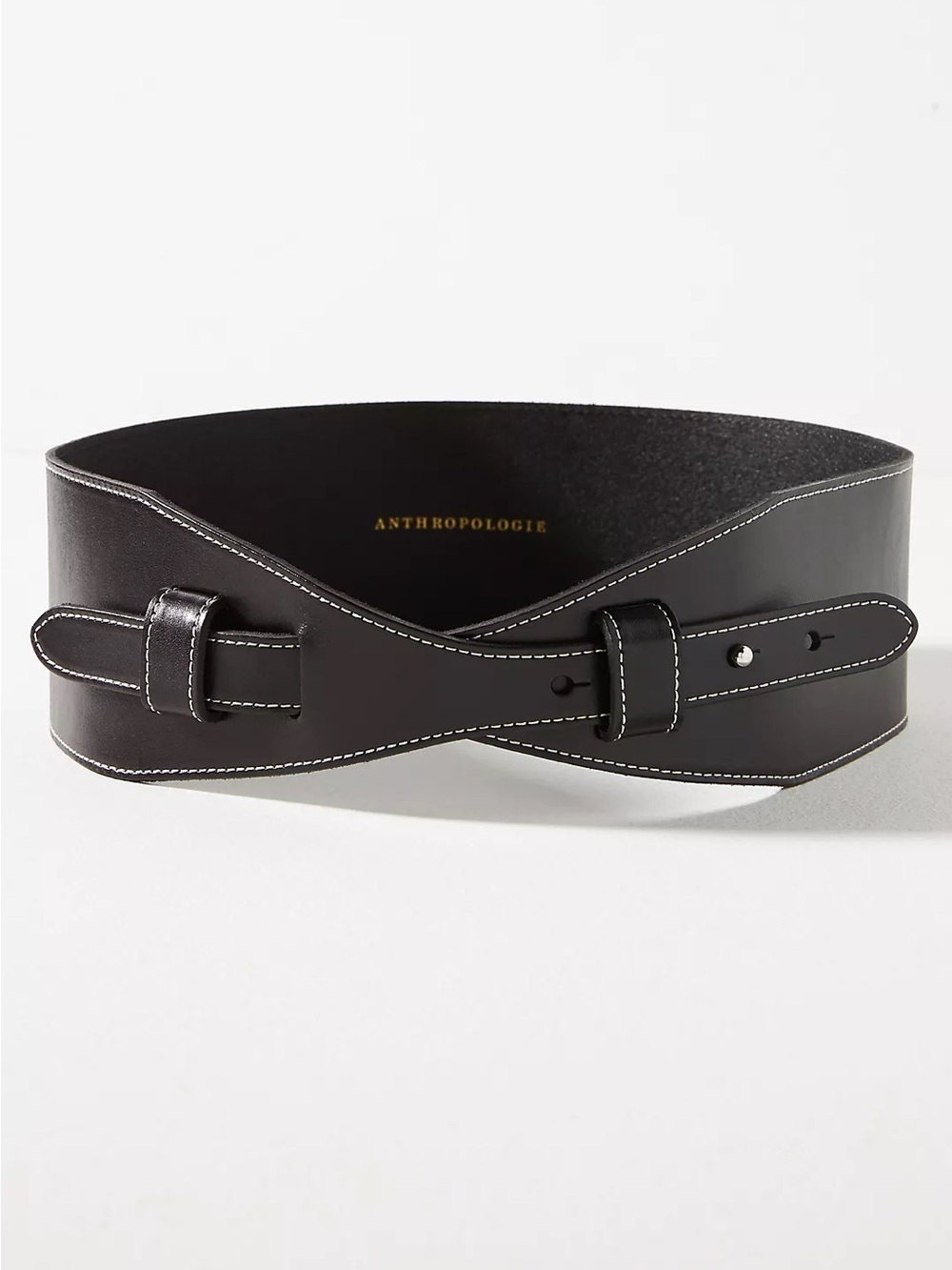 Anthropologie Wide Corset Belt